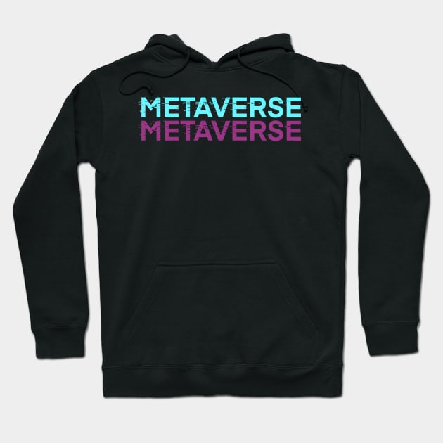 Metaverse Glitch Hoodie by Milasneeze